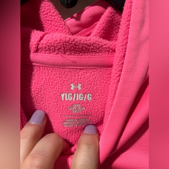 Under Armour Iridescent Logo Fleece Hoodie - Picture 4 of 5